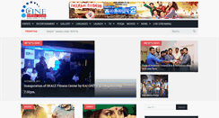 Desktop Screenshot of cineinfotv.com